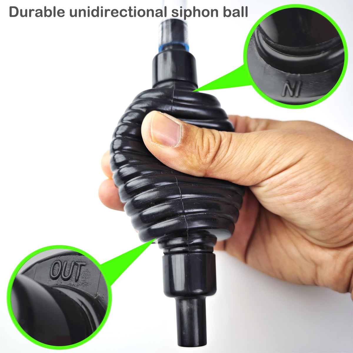 Aquarium Siphon Cleaner Fish Tank Water Changer Kit Q328