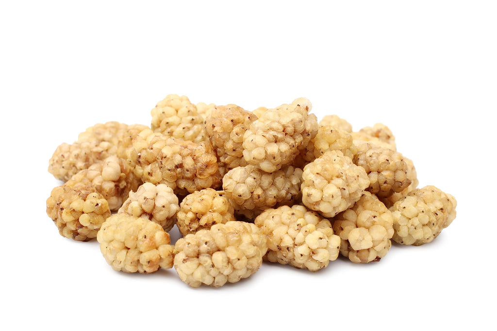USDA Organic Sun Dried White Mulberries 8.8 Oz Z5104