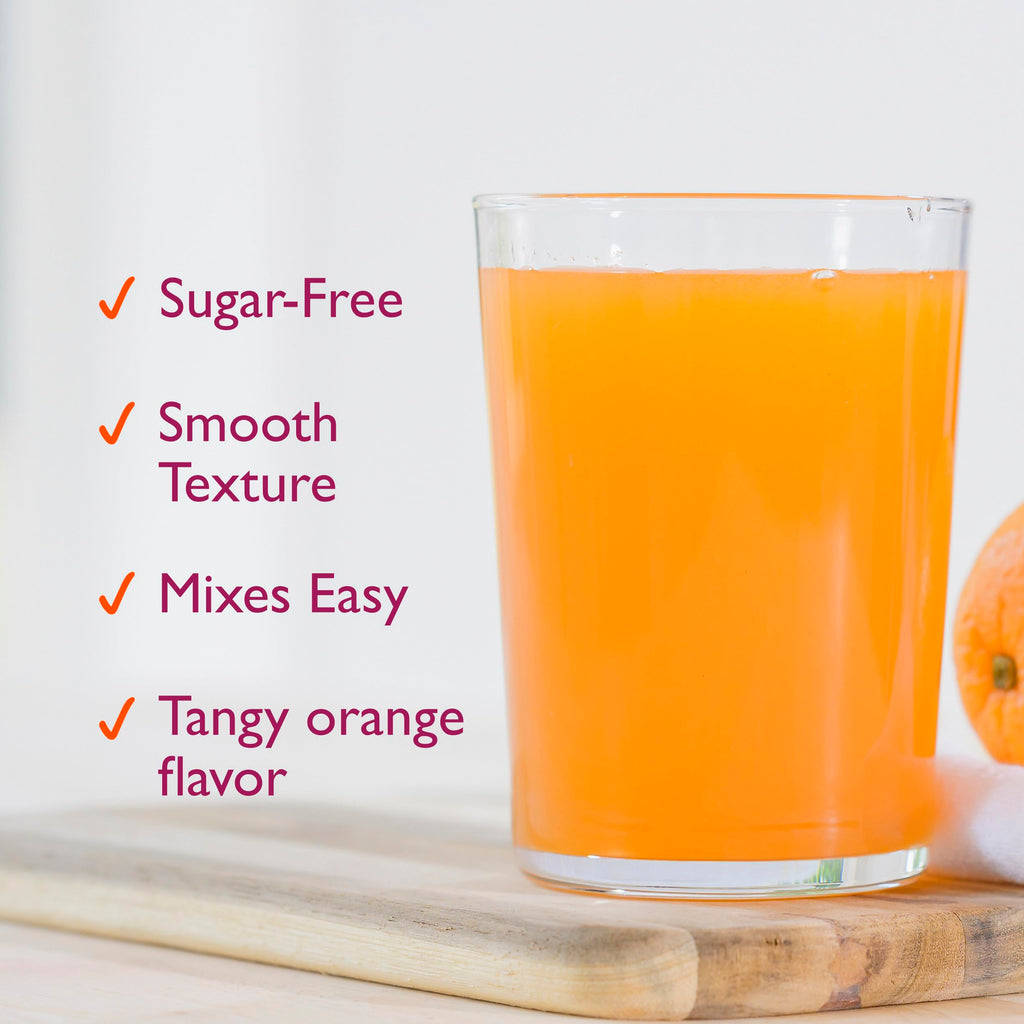 Sugar-Free Orange Flavored Psyllium Husk Fiber Powder O405973