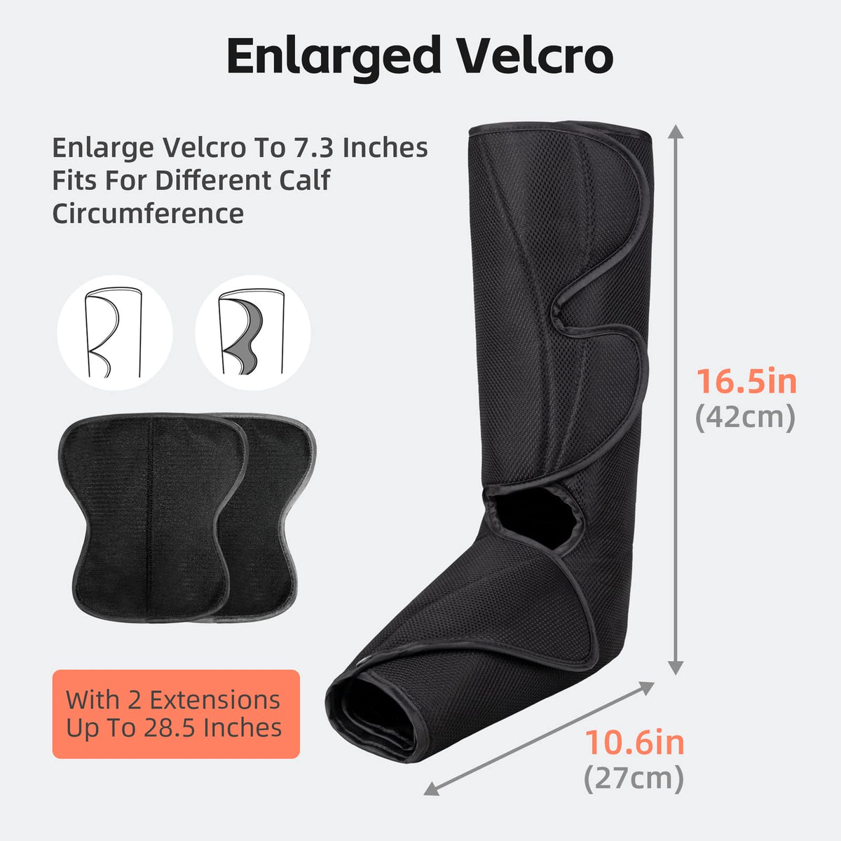 Air Compression Leg Massager with Heat O89085