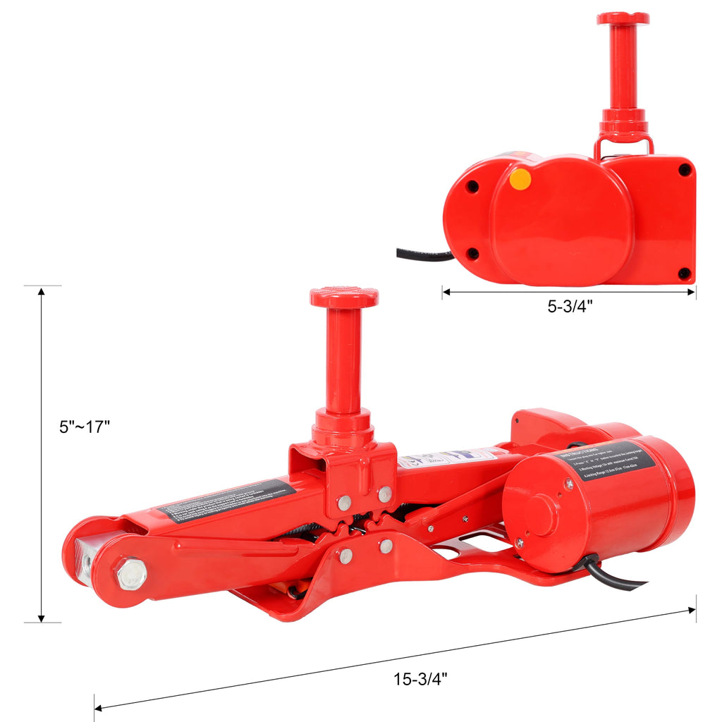 3 Ton 12V Electric Scissor Jack U7887