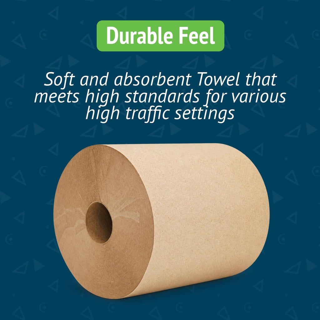 Brown Hardwound Roll Towels U2033