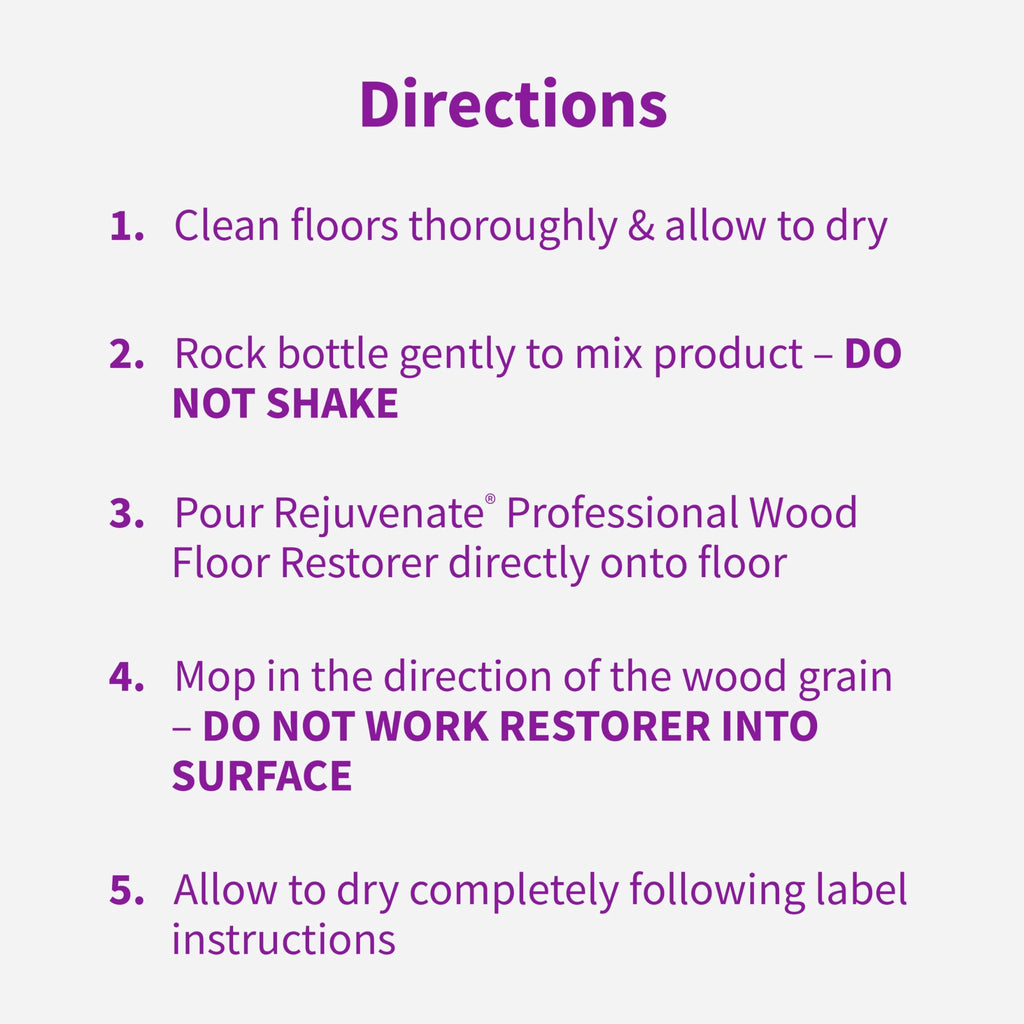 32 Oz Satin Finish Wood Floor Restorer B613343