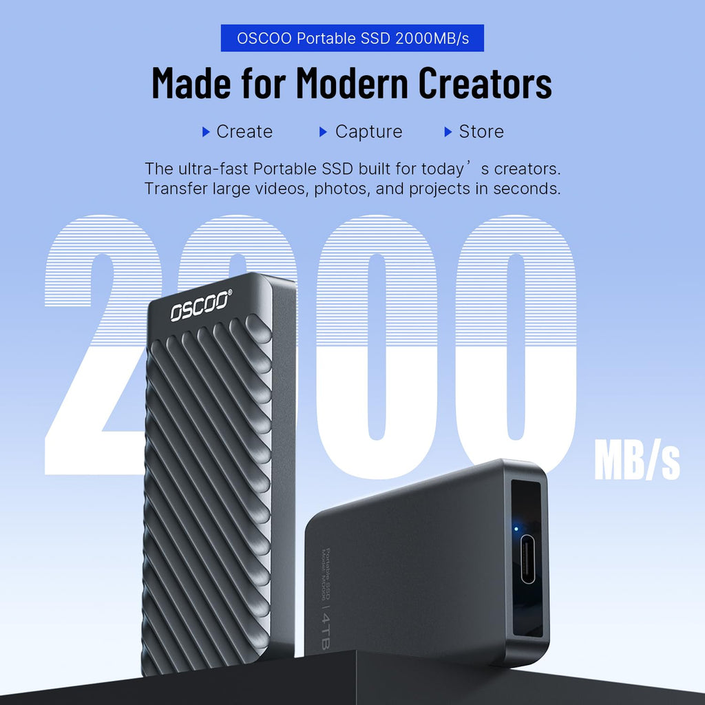 1TB USB 3.2 Gen 2 External SSD L315