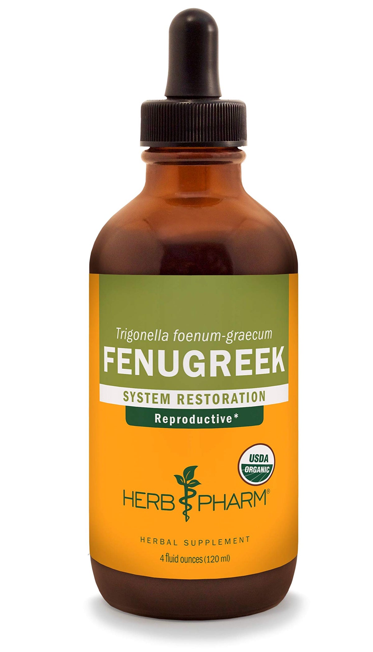 Organic Fenugreek Liquid Extract 4 Ounce U764