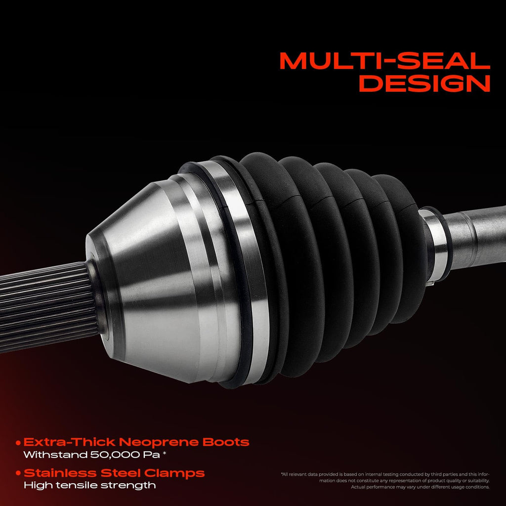 Set of 2 Front CV Axle Shaft Assembly F782