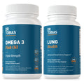 Omega 3 Fish Oil & Lung Health Supplements, 60 Capsules Y7479