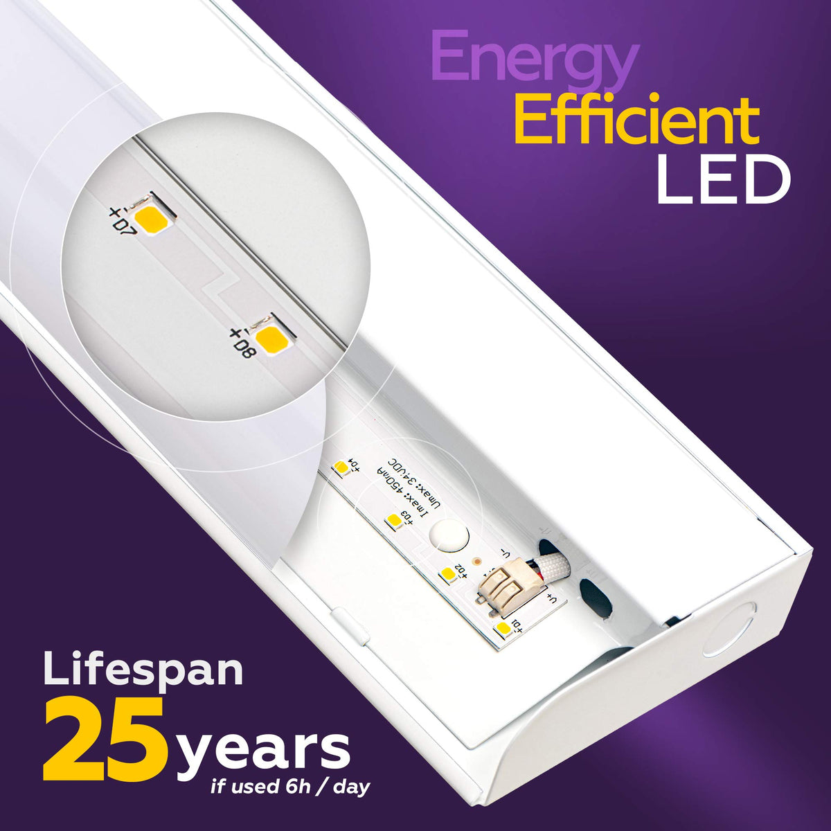 24" Hardwired Under Cabinet Lighting D6078