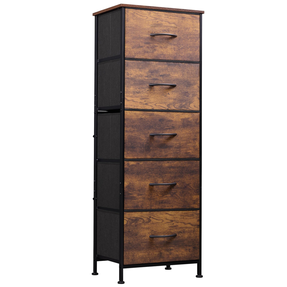 5 Drawer Rustic Brown Dresser H70384
