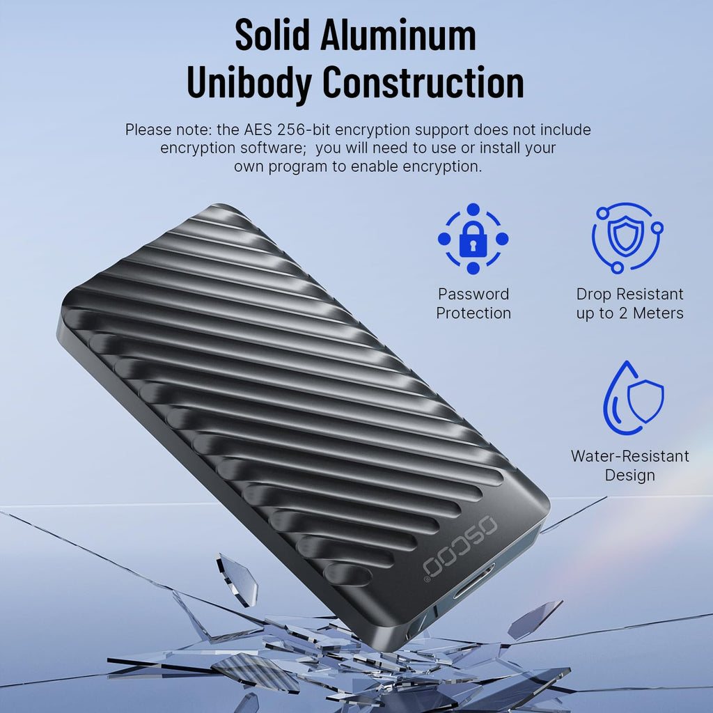 1TB USB 3.2 Gen 2 External SSD L315