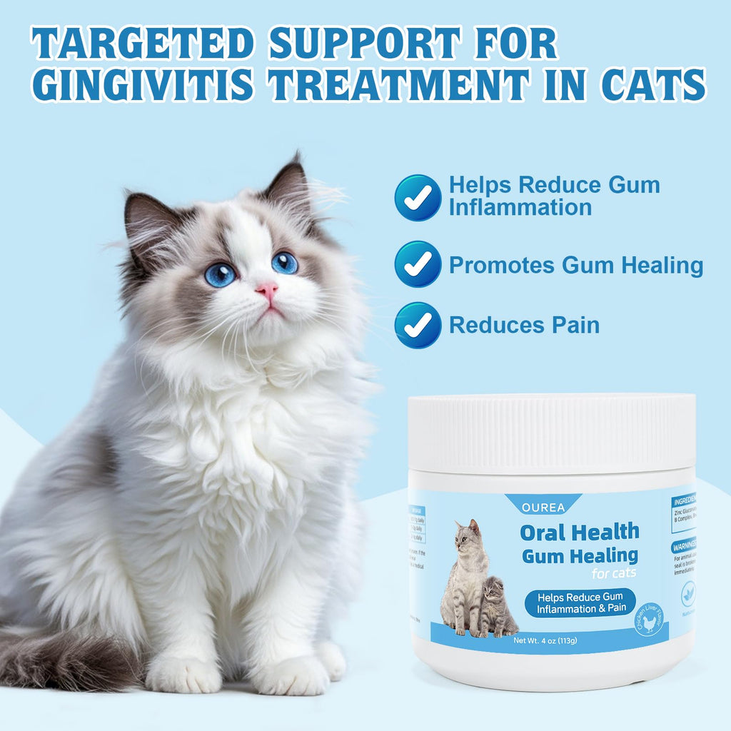 Natural Plant-Based Cat Oral Care I388