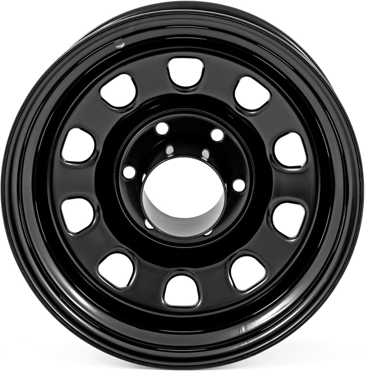 Black Steel 15x8 5x4.5 Bolt Pattern Off-Road Wheel C897