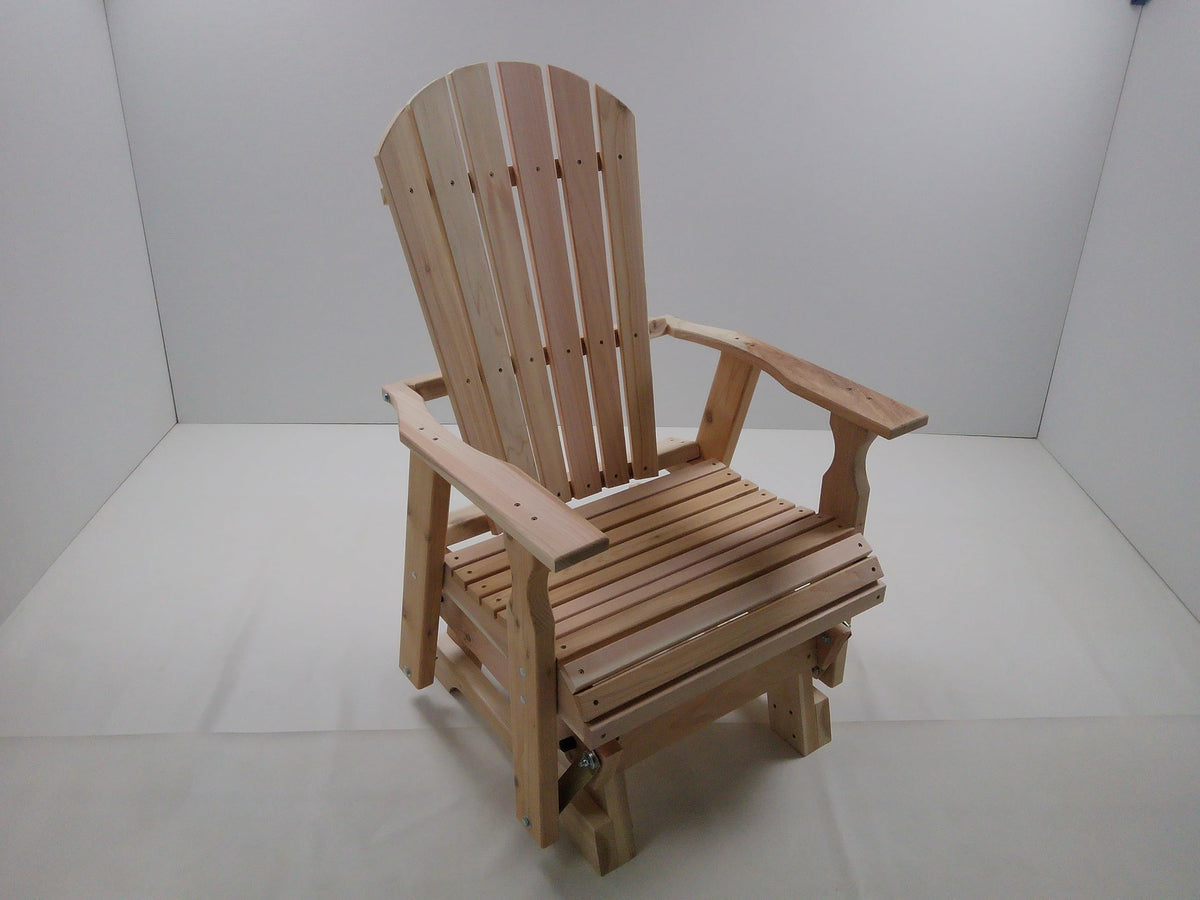 2 Foot Natural Cedar Adirondack-Style Glider X3110