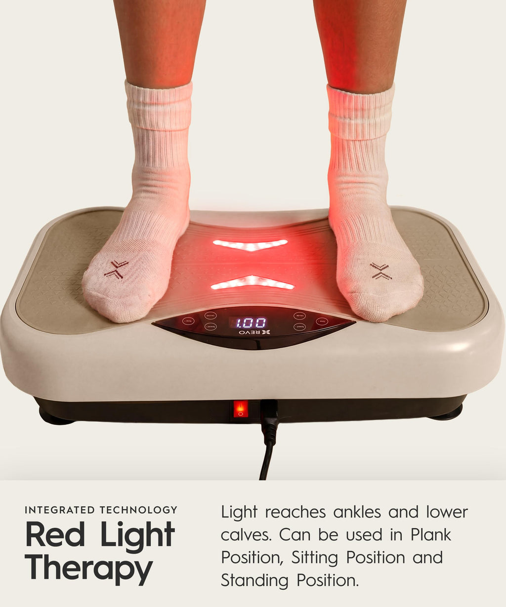 Vibration Plate with Resistance Bands and Remote M973