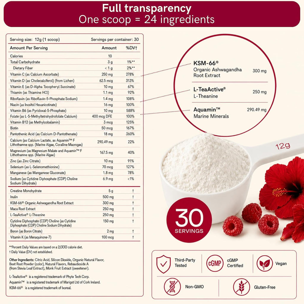 Womens 40+ Multivitamin & Creatine Drink O52330