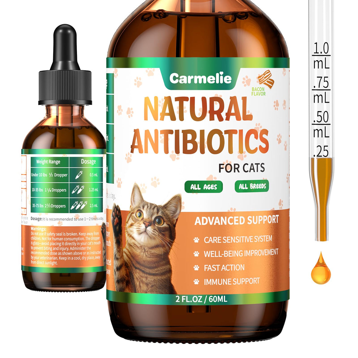 2 fl oz Natural Antibiotics for Cats R396938
