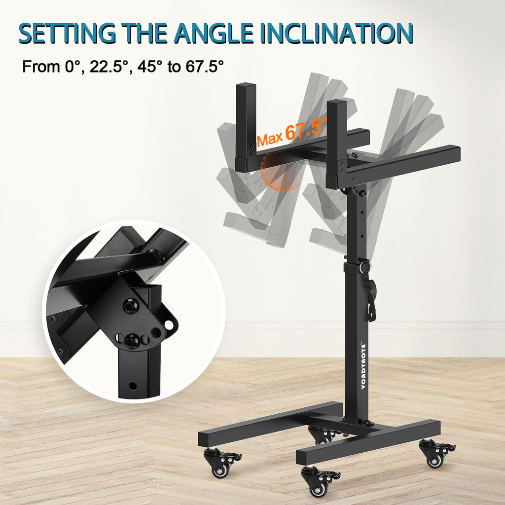 Adjustable Guitar Amp Stand with Wheels T849919