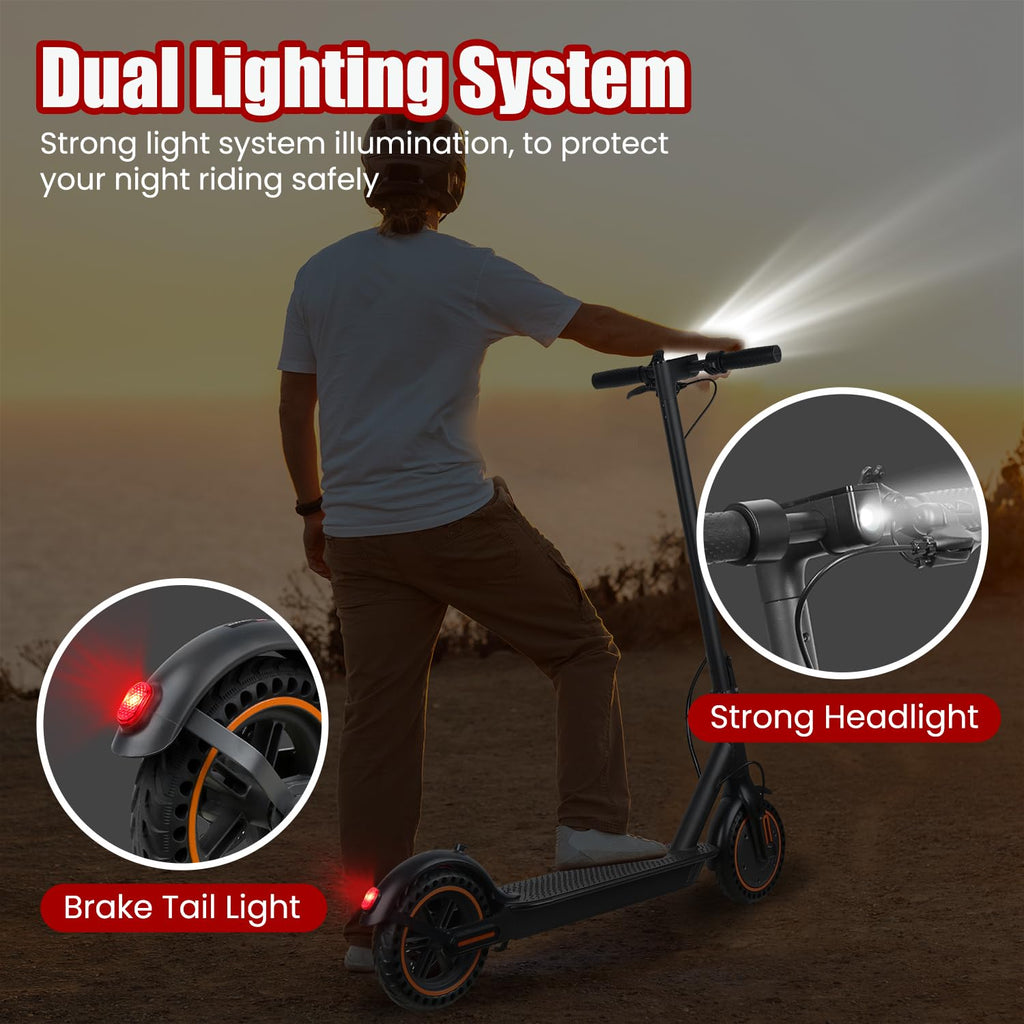 500W Foldable Electric Scooter with Dual Braking System K3309