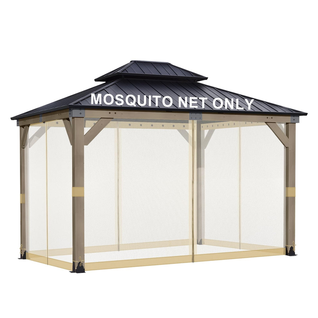 12'x14' Mosquito Netting Screen for Gazebo S380554