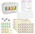 Mini Mahjong Set with 166 White Tiles X8557