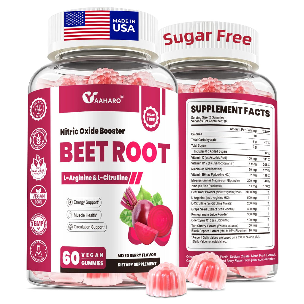 Beet Root Gummies Nitric Oxide Supplement N284647