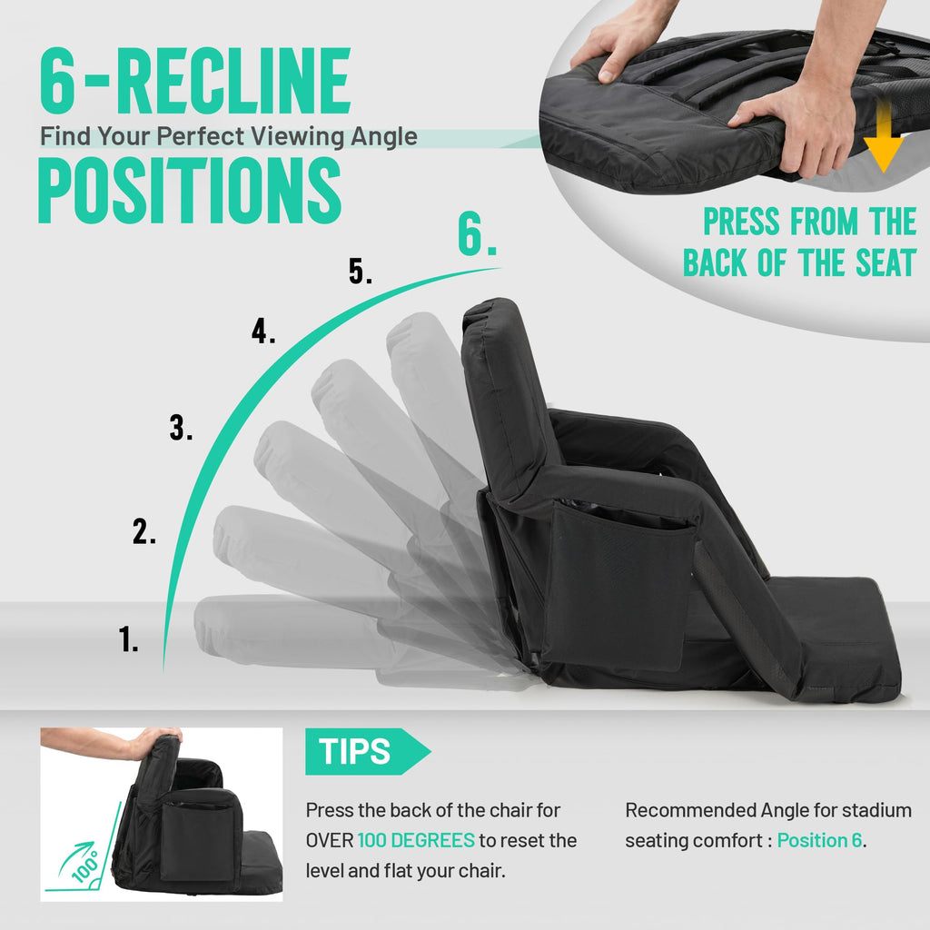 Padded Bleacher Seat Cushion L288585