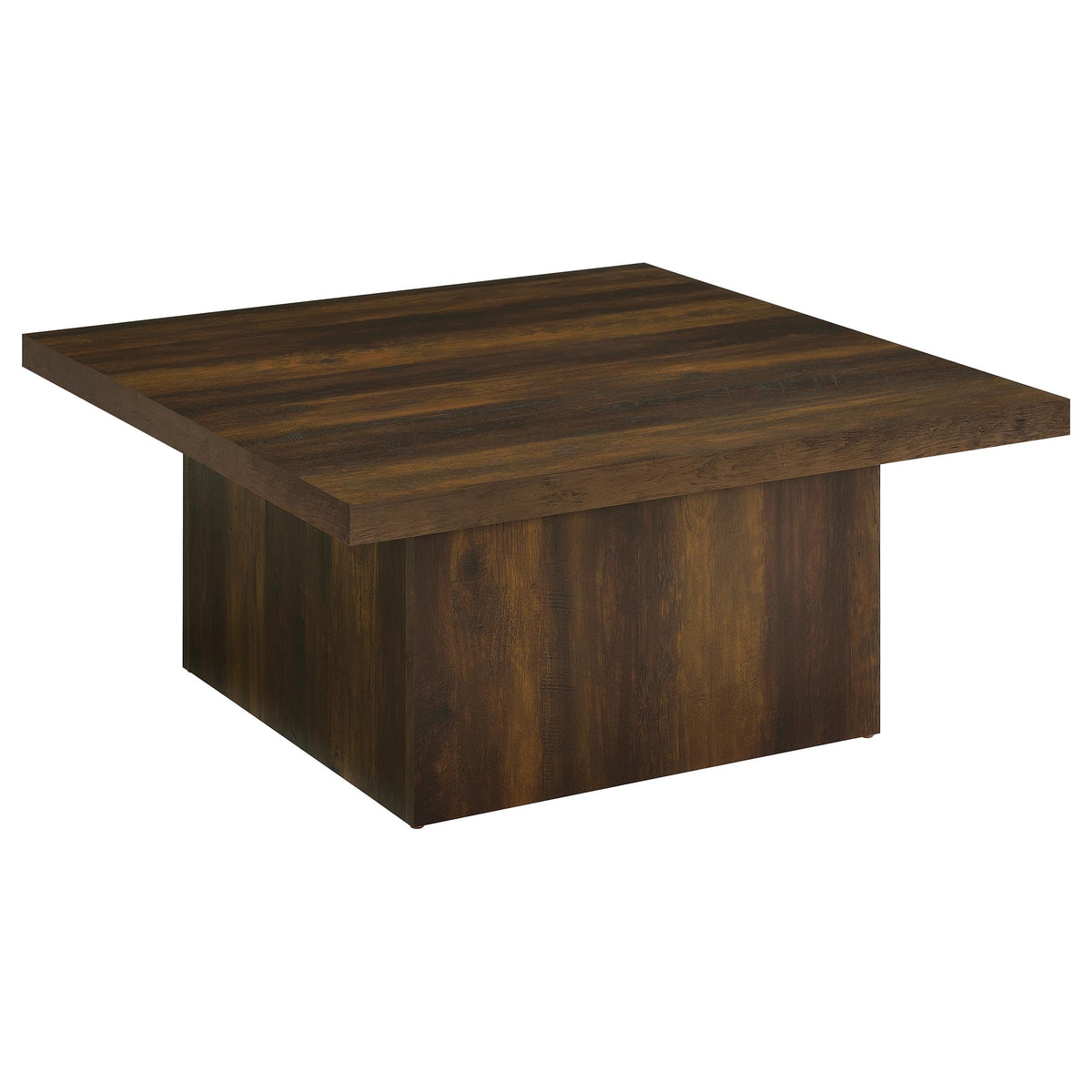 Dark Pine 2-Piece Square Coffee Table Set G77093