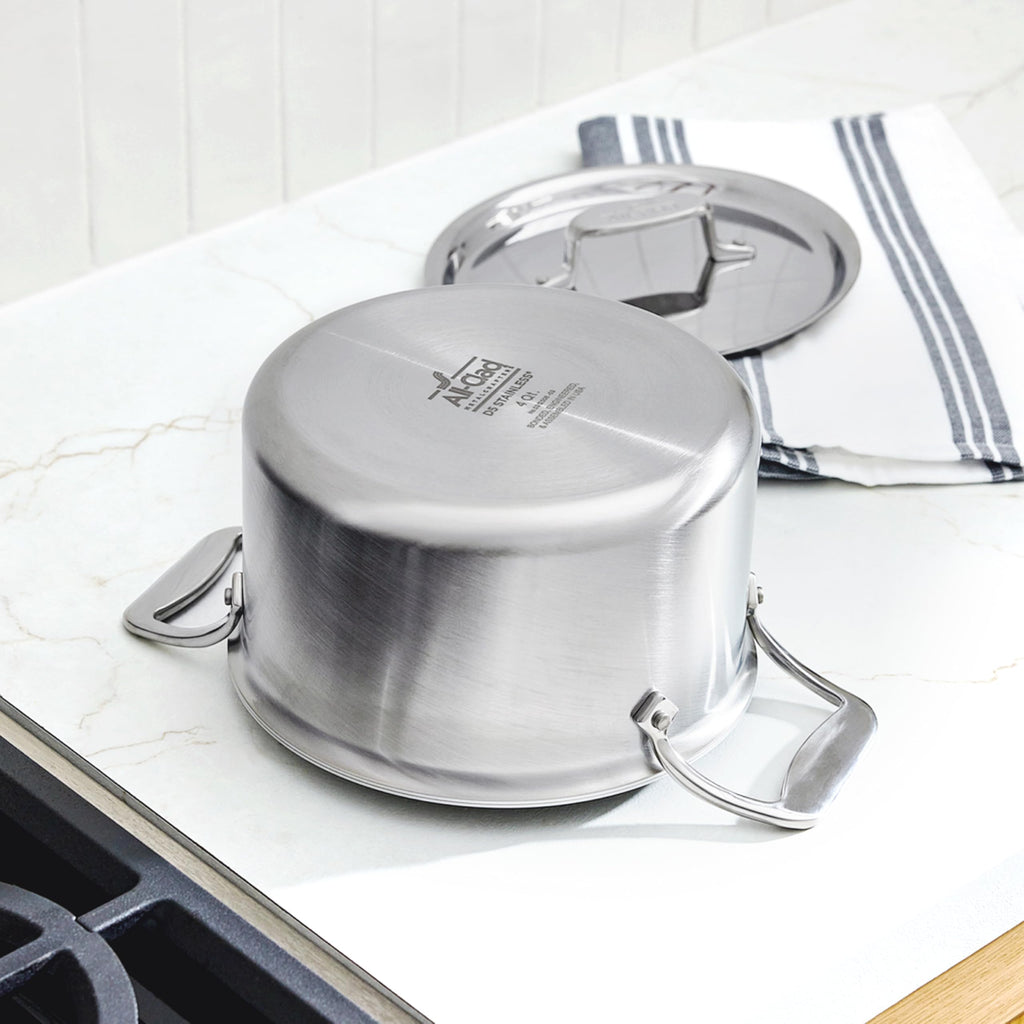 Stainless Steel 4 Qt Soup Pot with Lid T180321