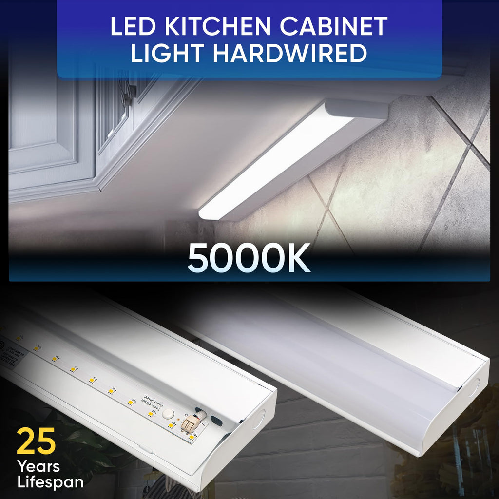 24" Hardwired Under Cabinet Lighting D6078