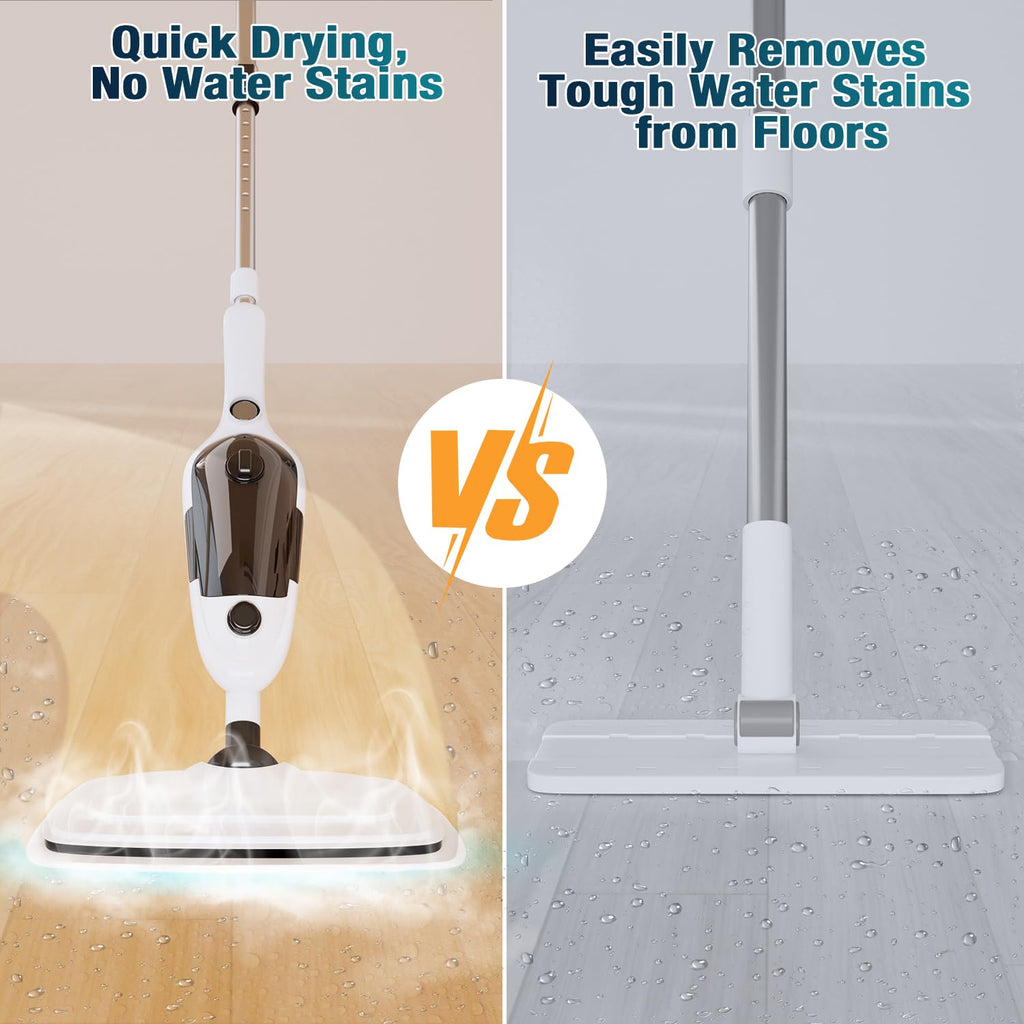 11-in-1 Steam Mop with 15.2 OZ Tank H592