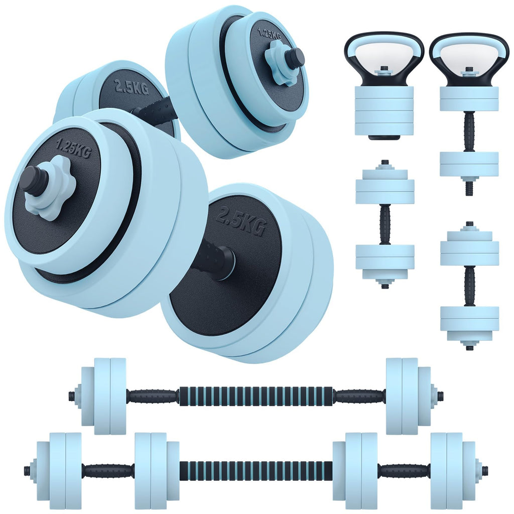 Adjustable 45lbs Dumbbell Set with Connector P538