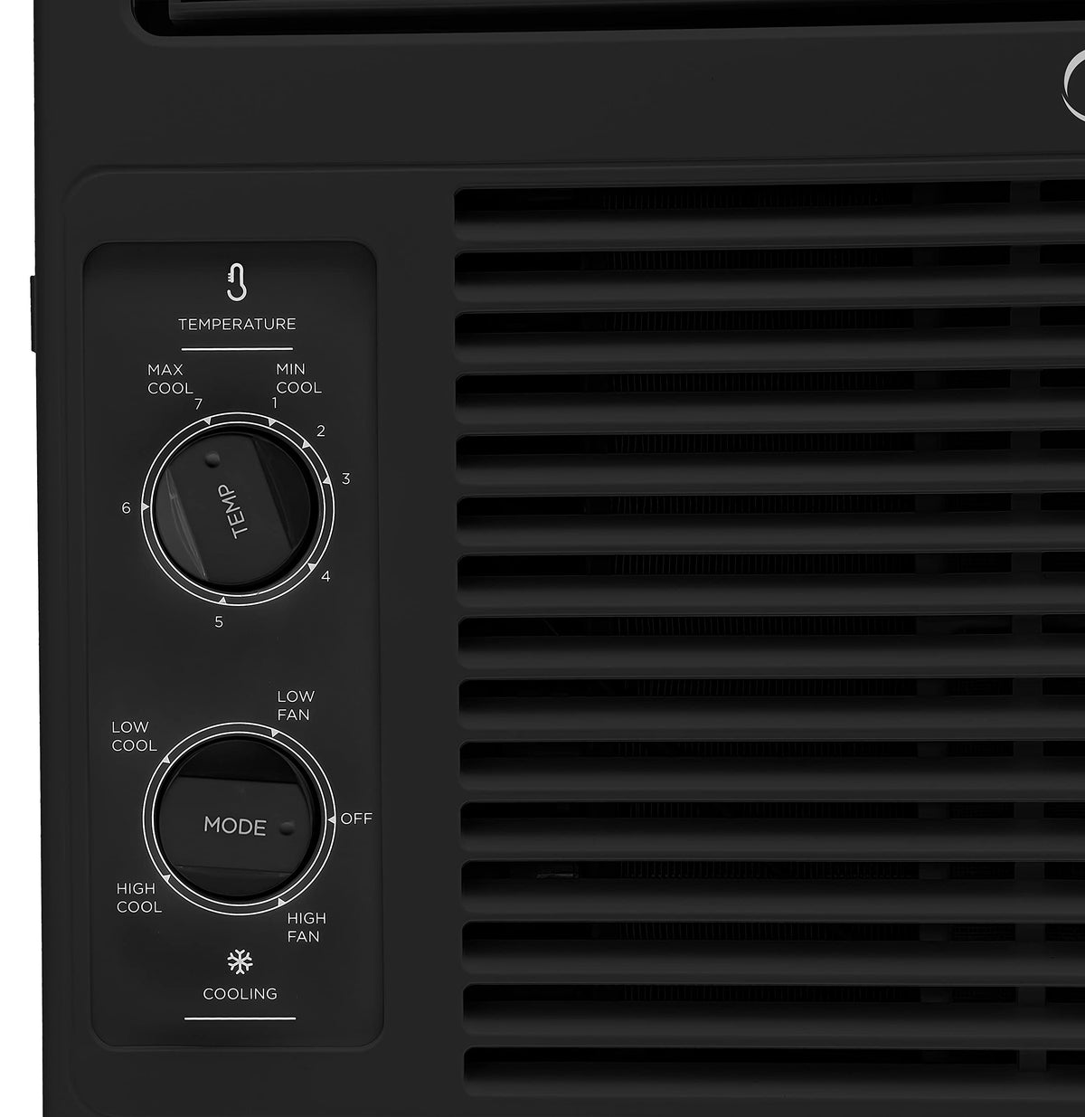 5,000 BTU Mechanical Window Air Conditioner, Black D940