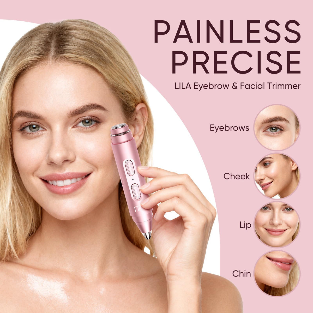 2-in-1 Eyebrow & Nose Hair Trimmer A621