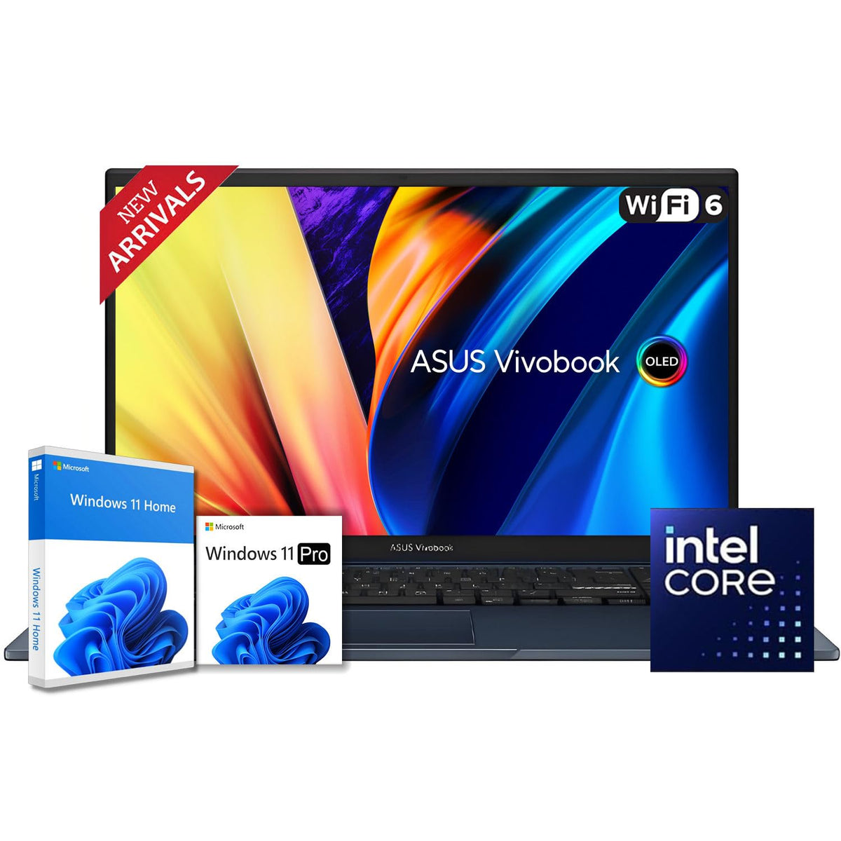 15.6" FHD IPS Laptop, 16GB DDR5 RAM, 256GB SSD, Windows 11 Home D26579