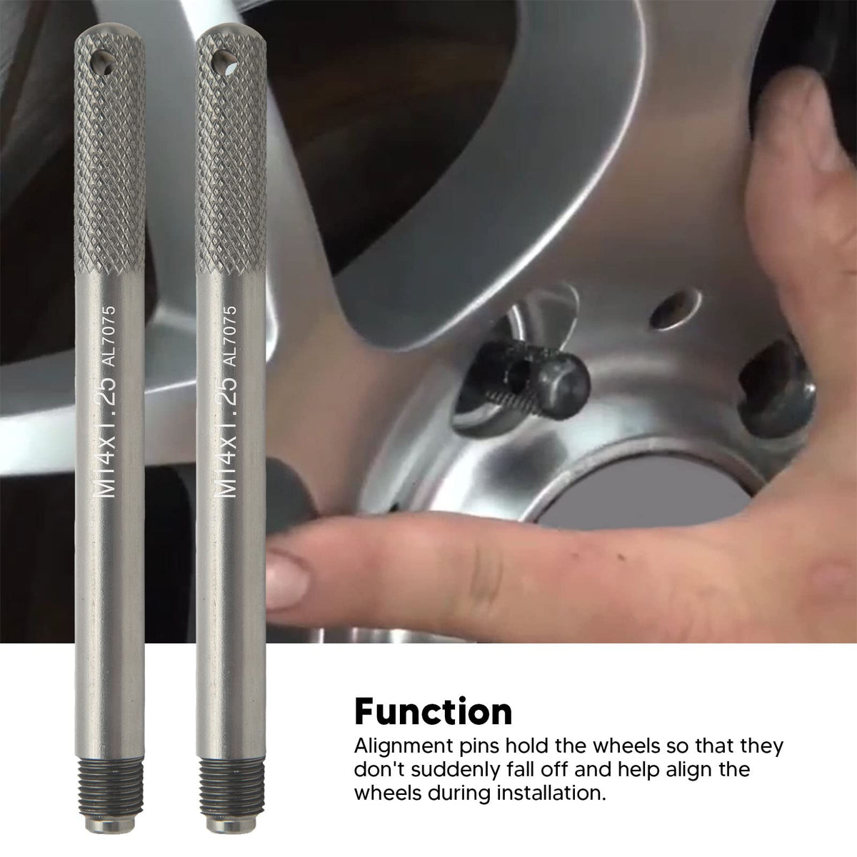 M14*1.5 & M14*1.25 Wheel Alignment Pin Set B28213
