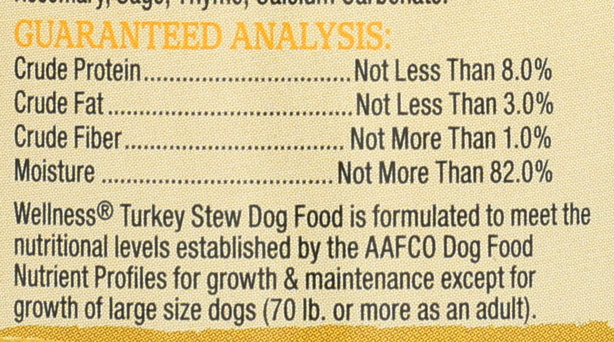 Grain Free Turkey Stew Wet Canned Dog Food 12.5 oz P95314
