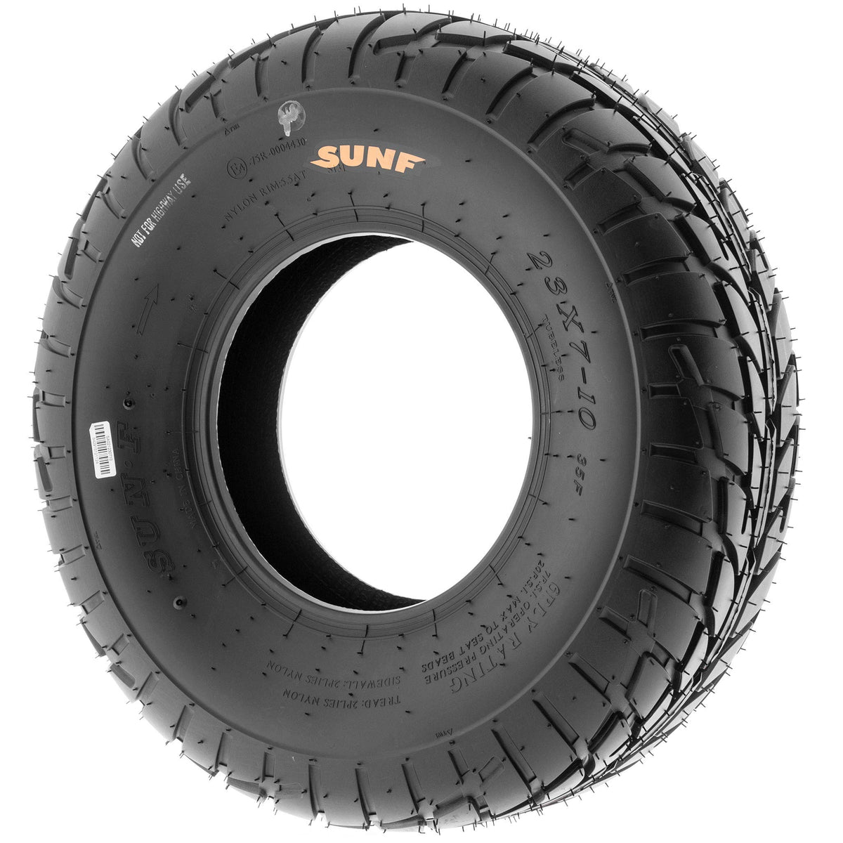 19x6-10 ATV UTV Tire 6 PR Pair of 2 V7865