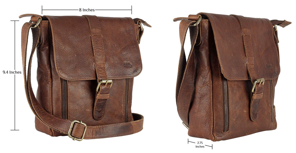 Genuine Leather Crossbody Purse and Handbags A87571