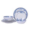 12 Pc Floral Melamine Dinnerware Set E75421