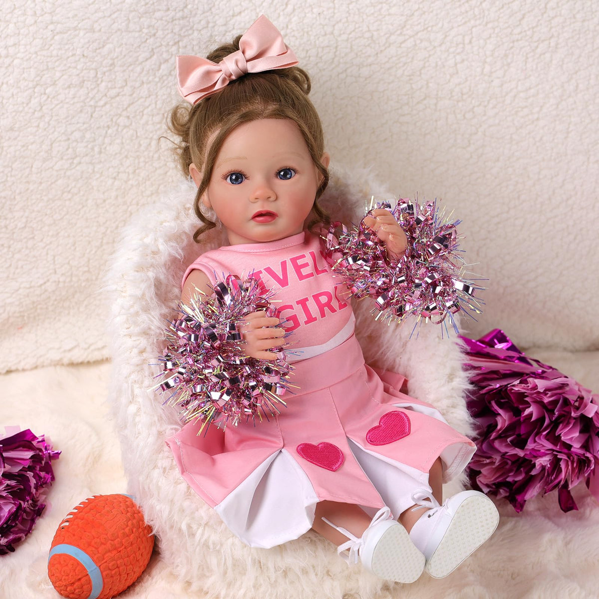 4 Pcs Reborn Baby Doll Clothes Set W855