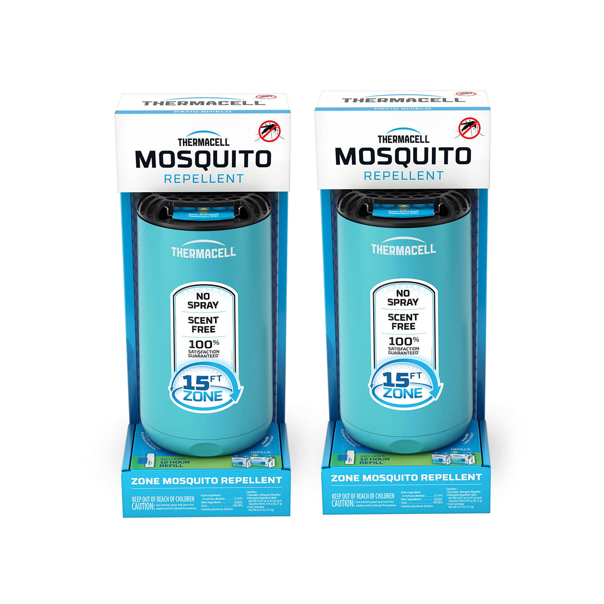 Mosquito Repeller with 24-Hour Refill & 6 Repellent Mats K268735