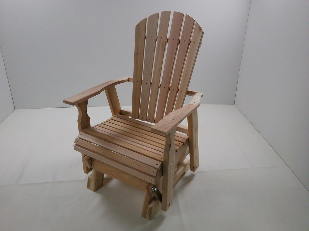 2 Foot Natural Cedar Adirondack-Style Glider X3110