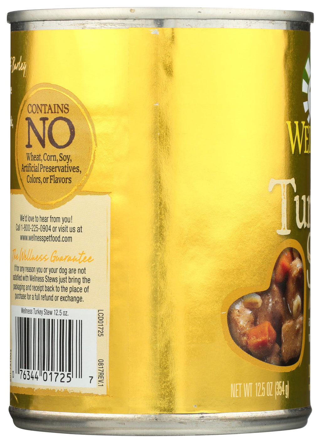 Grain Free Turkey Stew Wet Canned Dog Food 12.5 oz P95314