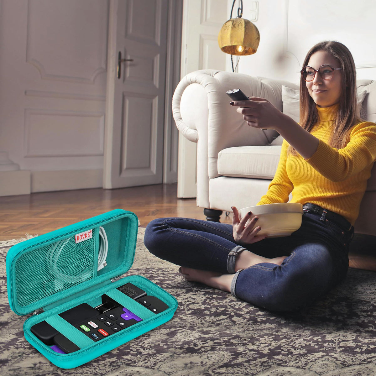 Green Remote Case J440