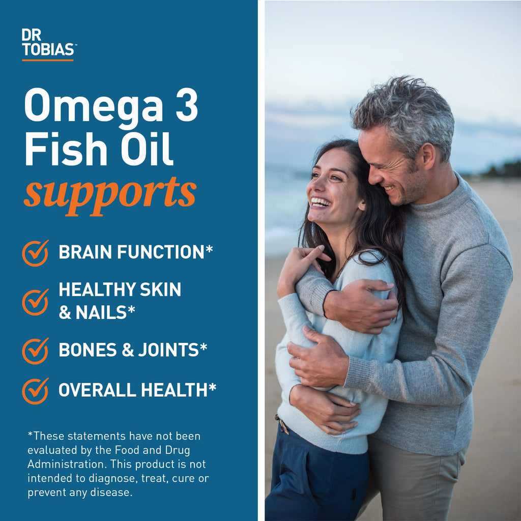 Omega 3 Fish Oil & Lung Health Supplements, 60 Capsules Y7479