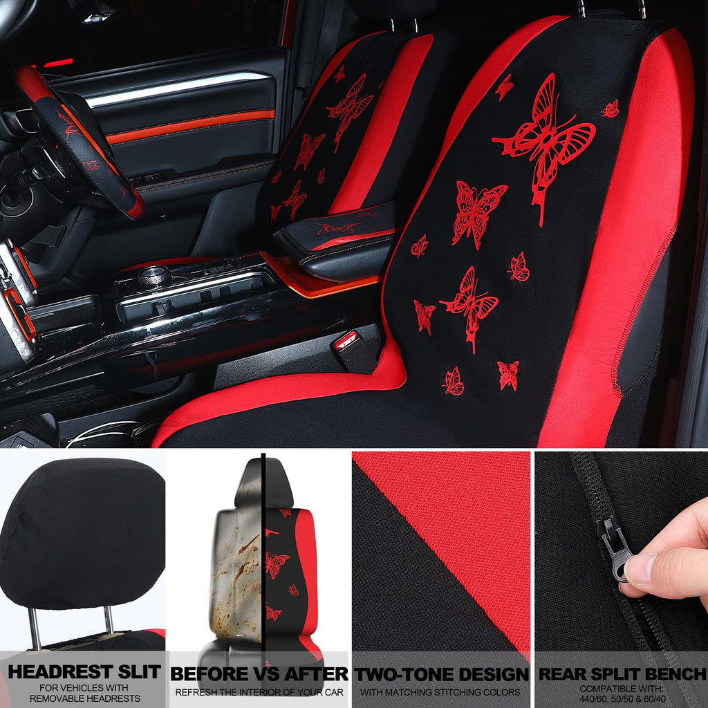 47 Pcs Full Car Seat Covers Set C36898