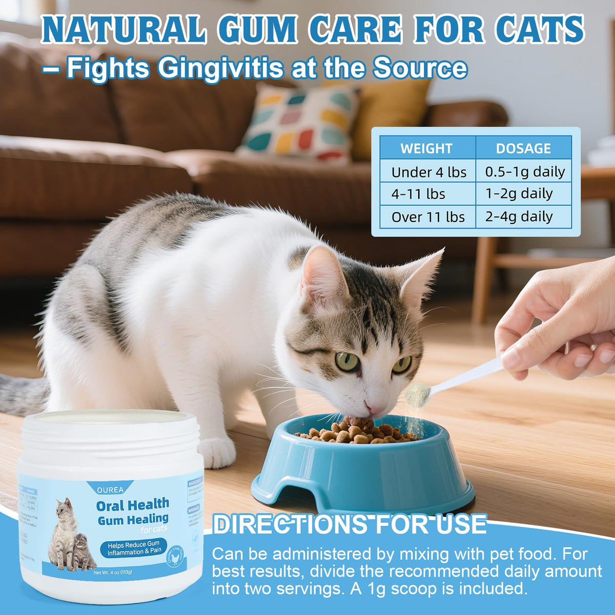 Natural Plant-Based Cat Oral Care I388