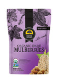 USDA Organic Sun Dried White Mulberries 8.8 Oz Z5104