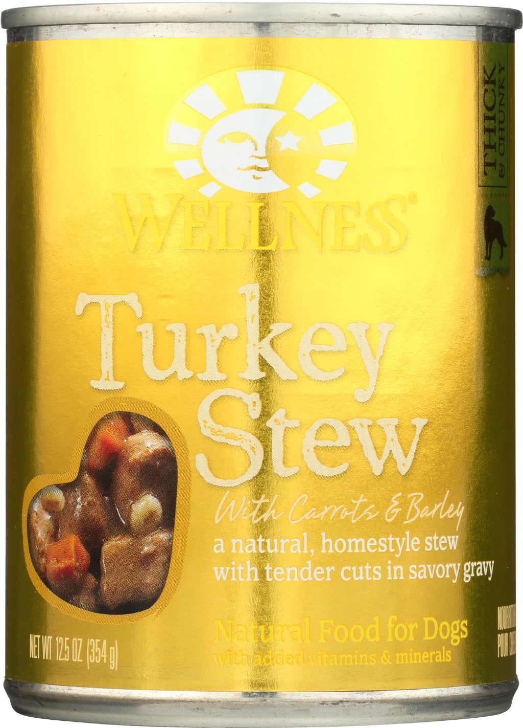Grain Free Turkey Stew Wet Canned Dog Food 12.5 oz P95314