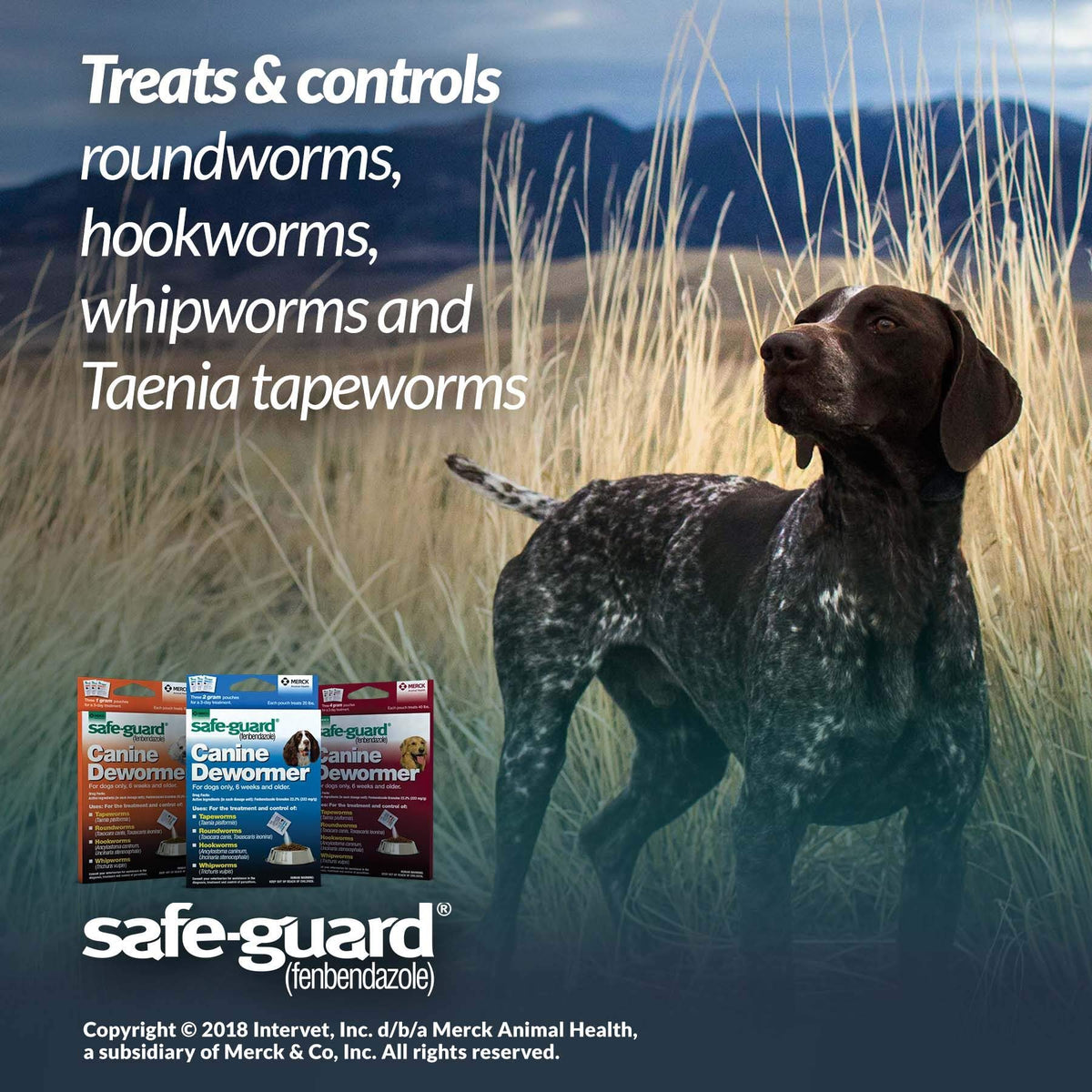 Canine Dewormer 2gm Pouch Pack of 3 D750